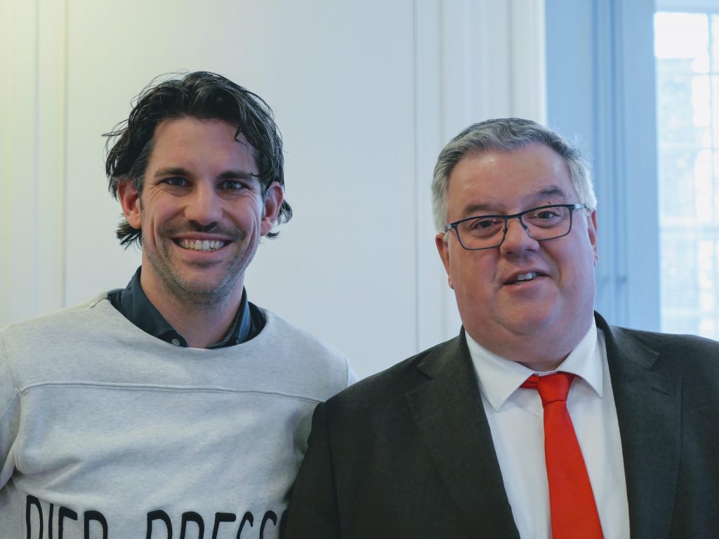 Burgemeester Bruls op bezoek bij 024/7